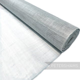 Petershams Millinery Supplies light grey sinamay fabric, 1/2 metre length, ideal for hat making and fascinators.