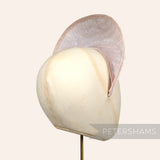 Petershams Millinery Supplies metallic lurex sinamay halo crown fascinator hat base