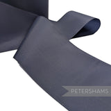 Petershams Millinery Supplies vintage navy blue rayon taffeta ribbon roll for millinery and dressmaking