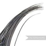Petershams Millinery Supplies long stripped ostrich quill feather for millinery and hat making