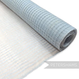 Petershams Millinery Supplies peachy pink basket weave sinamay fabric roll for hat making and fascinators