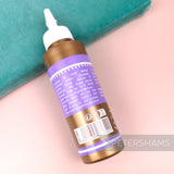 Petershams Millinery Supplies permanent hi-tack fabric glue bottle in 115ml size for textiles and trimmings.