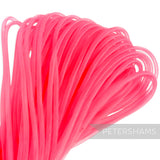 Petershams Millinery Supplies bright pink 4mm tube crinoline for hat making and trims