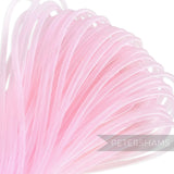 Petershams Millinery Supplies 6mm light pink tube crin for hat making and structural millinery trim