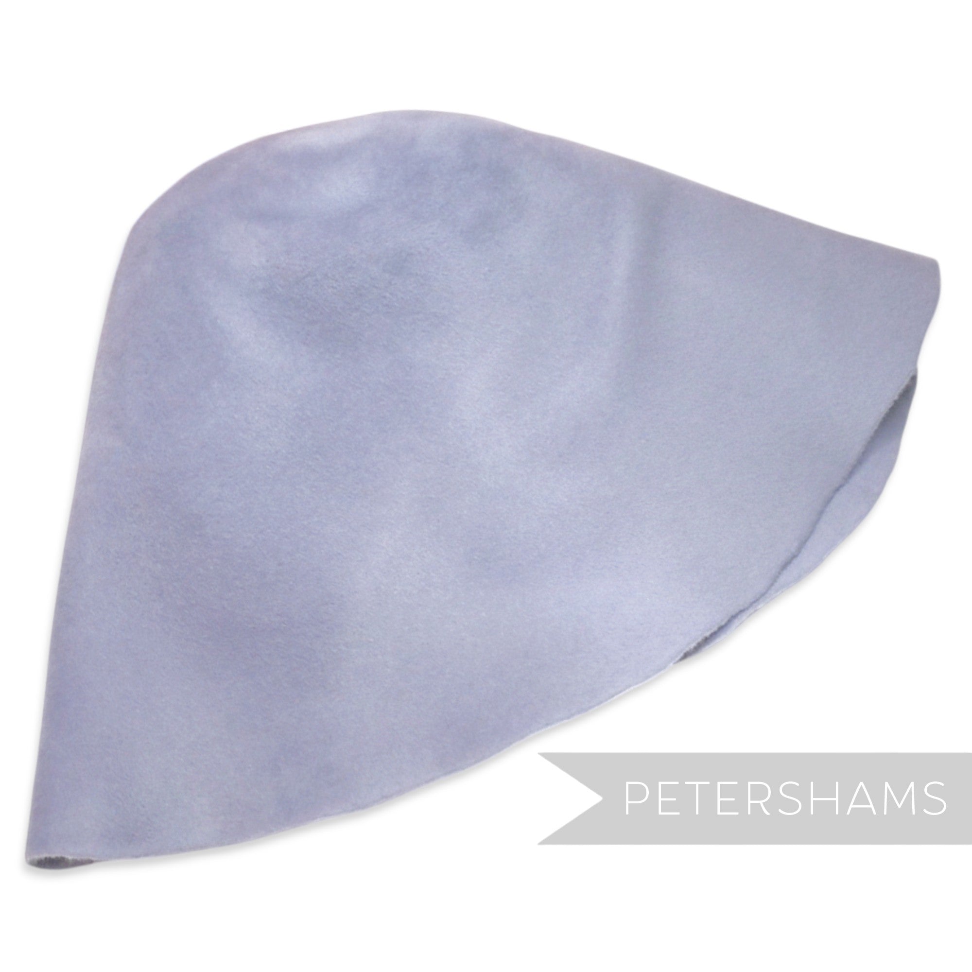 Petershams Millinery Supplies extra large powder purple peachbloom velour fur felt hat body for millinery project
