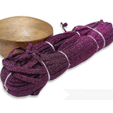 Petershams Millinery Supplies 10mm purple sparkly lurex threaded crinoline hat braid in a full 80m hank