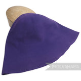Petershams Millinery Supplies extra large purple wool felt cone hat body for millinery blocking