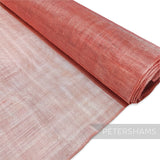 Petershams Millinery Supplies red sinamay fabric, ideal for hat making and fascinators. Lightweight and mouldable.
