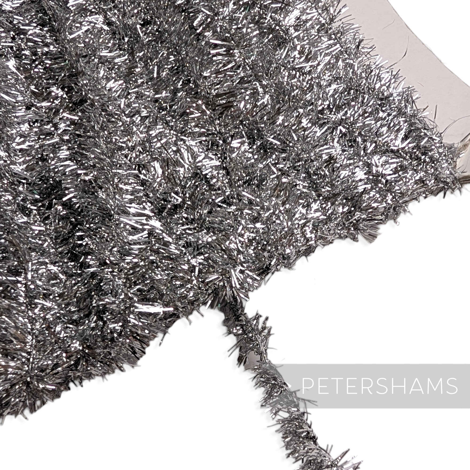 Petershams Millinery Supplies vintage silver metallic lurex wire for creating veiling dots in millinery projects