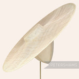 Petershams Millinery Supplies oversized natural sinamay cartwheel fascinator hat base