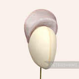 Petershams Millinery Supplies heather purple  sinamay halo crown fascinator hat base