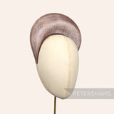 Petershams Millinery Supplies mink sinamay halo crown fascinator hat base
