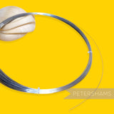 Petershams Millinery Supplies 0.9mm sprung millinery wire coiled for hat brim edging