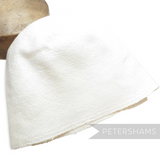 Petershams Millinery Supplies smooth white Toyo paper cone hat body for millinery and hat making projects.