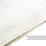 Petershams Millinery Supplies white Toyo paper cone hat body with a smooth woven texture for millinery projects.