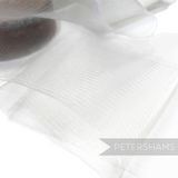 Petershams Millinery Supplies 15cm wide translucent crinoline horsehair braid for fascinators and millinery projects