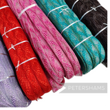 Petershams Millinery Supplies 20mm tutti frutti crin and polybraid millinery braid in various vibrant colours