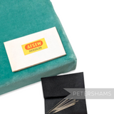 Petershams Millinery Supplies vintage 1950s Abel Morrall sewing needles in paper packaging