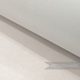 Petershams Millinery Supplies white double-sided stiffened cotton buckram fabric for hat blocking