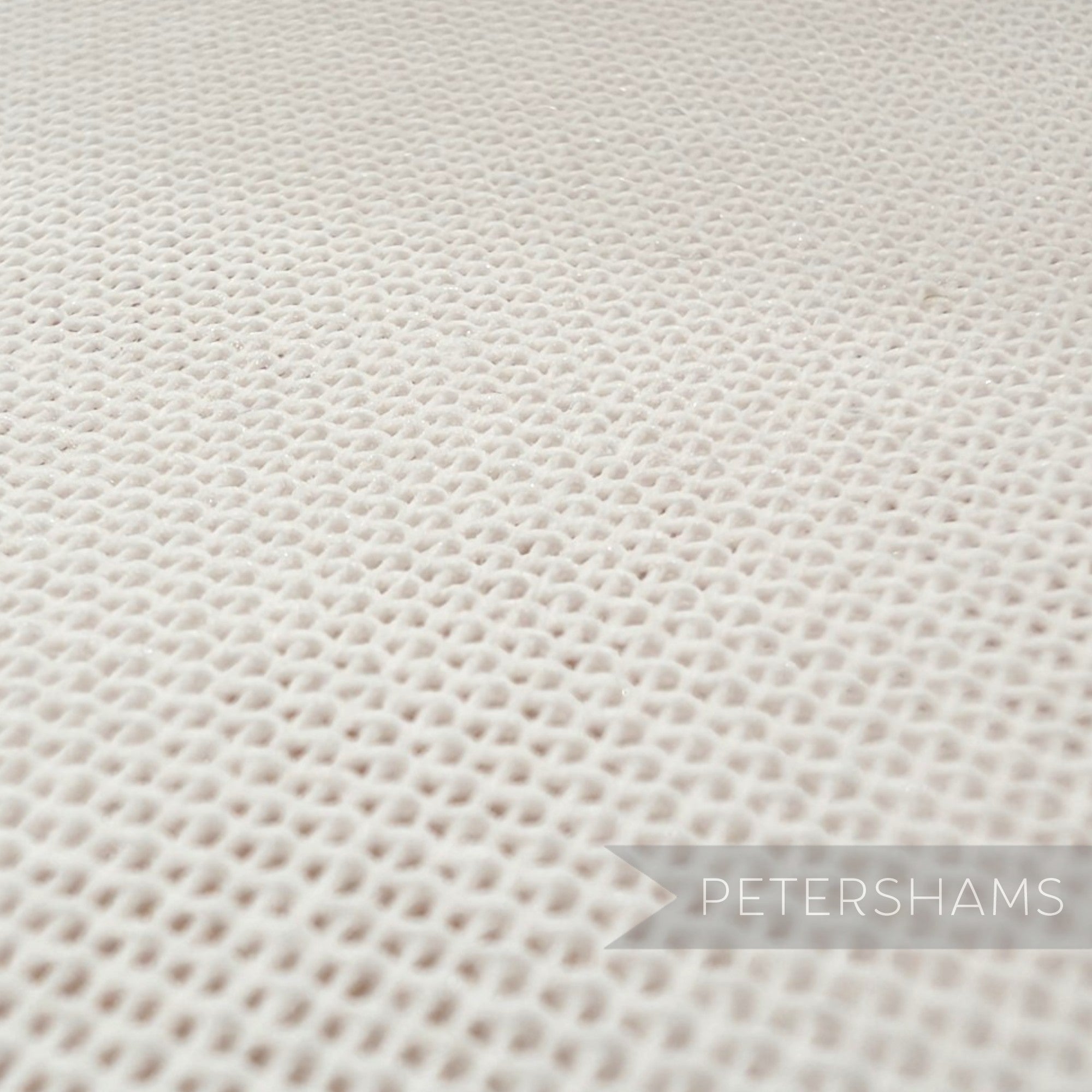 Petershams Millinery Supplies double sided and double stiffened white cotton buckram fabric for hat making