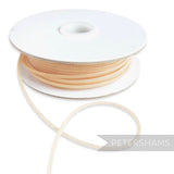 Petershams Millinery Supplies 2.5mm tubular crinoline in a pale peach colour, ideal for headbands and graphic shapes.
