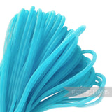 Petershams Millinery Supplies turquoise 4mm tube crin netting, ideal for hat making and trims.