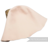 Petershams Millinery Supplies pale pink stiffened wool felt cone hat body for fascinators, 90g.