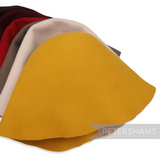 Petershams Millinery Supplies yellow wool felt cone hat body, stiffened for blocking, 90g