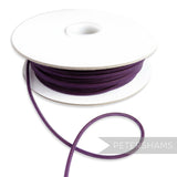 Petershams Millinery Supplies purple 2.5mm tubular crinoline cord for headbands and shaping.