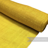 Petershams Millinery Supplies yellow hammered abaca fabric, 1/2 metre length, ideal for millinery and crafts.