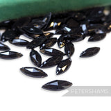 Vintage 1960/70's 18x8mm Flatback Marquise Beads - 72 Pieces