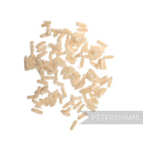 Chenille Wire Pieces (for making your own veiling dots!) - Approx. 120 Pieces