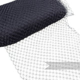 'Giulia' 1940s/50s Diamond Pattern Vintage French Net Millinery Veiling - 1m