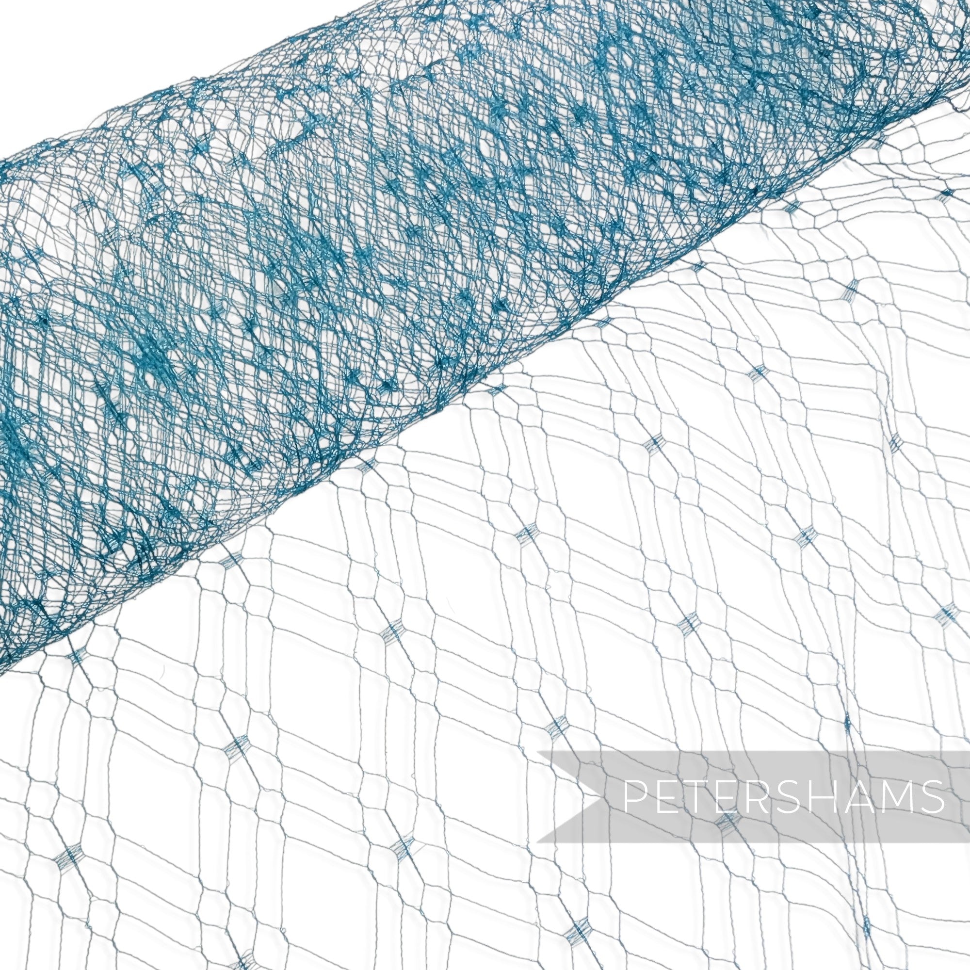 Marley Vintage 1940s/50s Deep Turquoise French Veiling - 1m