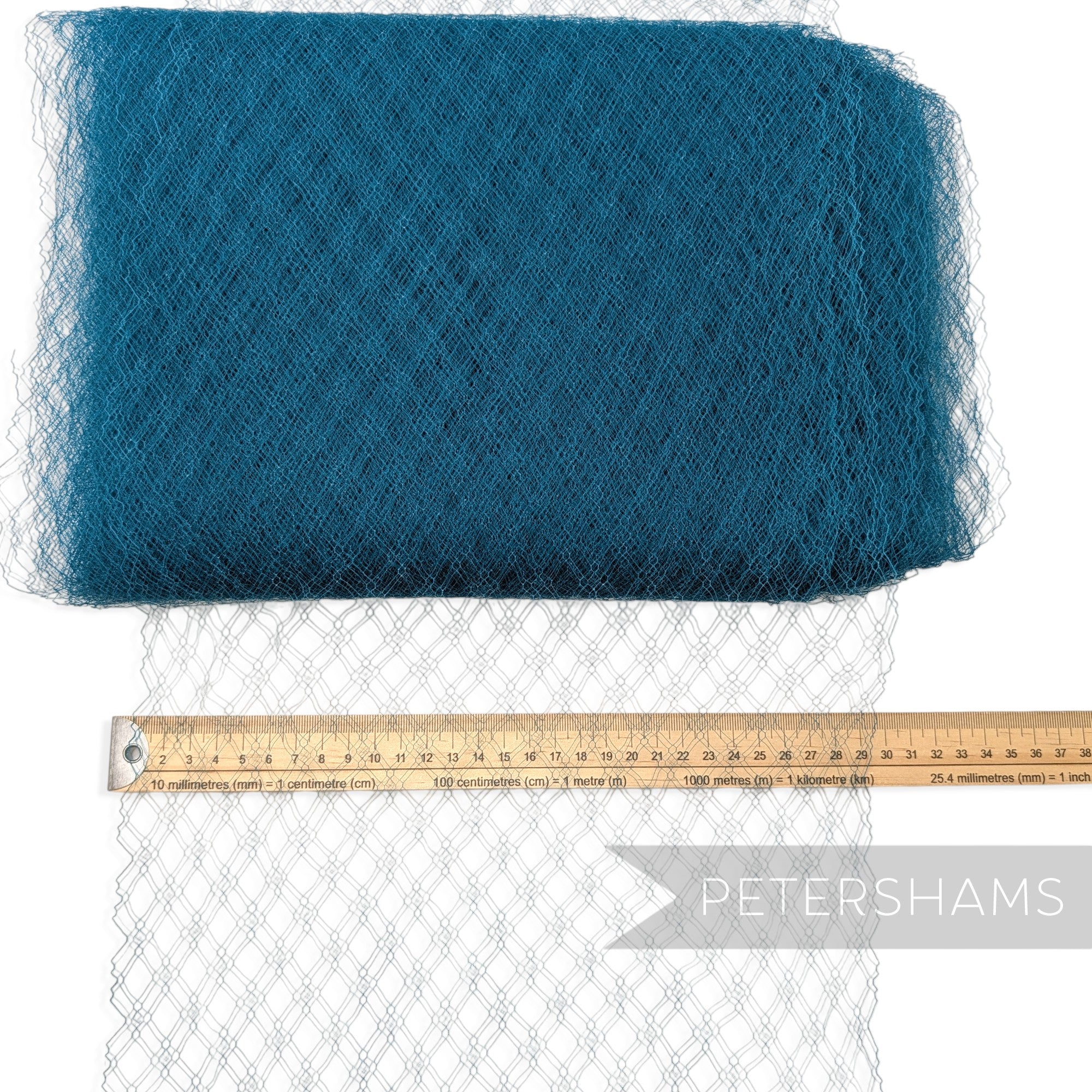 'Sophia' 1940s/50s Vintage French Net Millinery Veiling - 1m