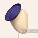 *One-Off* Satin Faced Oval Sinamay Hat Base