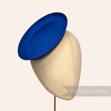 *One-Off* Satin Faced Oval Sinamay Hat Base