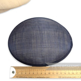 *One-Off* Plump Wide Oval Sinamay Hat Base
