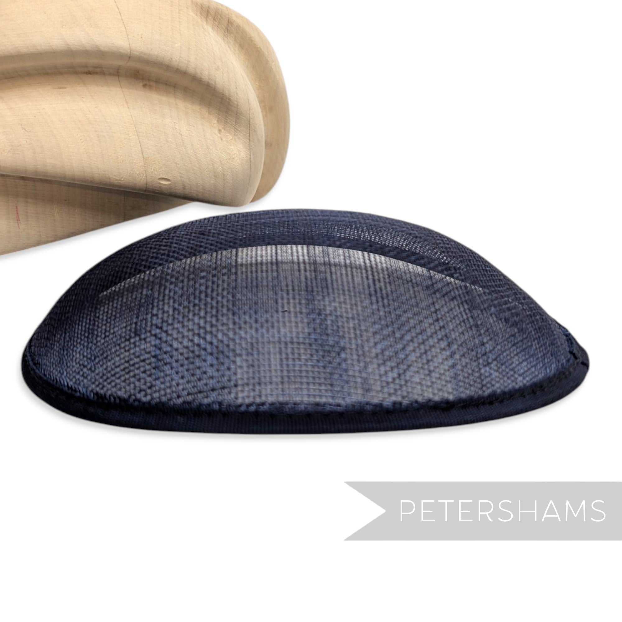 *One-Off* Plump Wide Oval Sinamay Hat Base