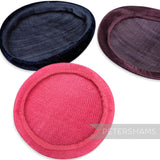 *One-off* Set of 3 Satin & Velvet Covered Sinamay Hat Base Bundle