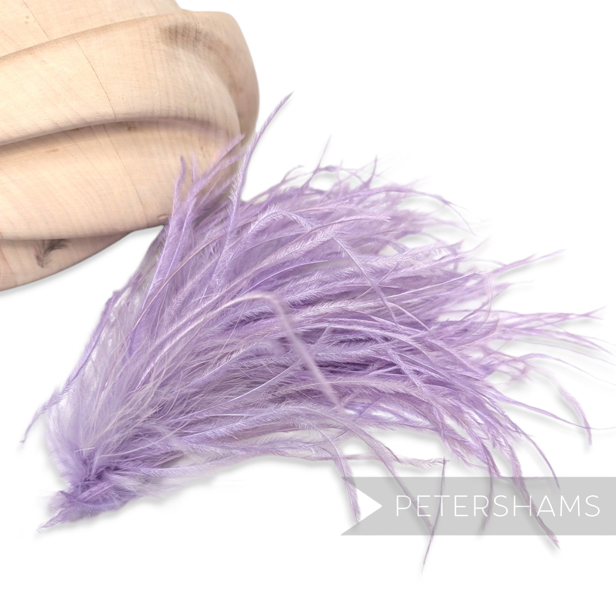 *One-Off* Strung Ostrich Fringe - 10cm