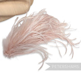*One-Off* Strung Ostrich Fringe - 10cm