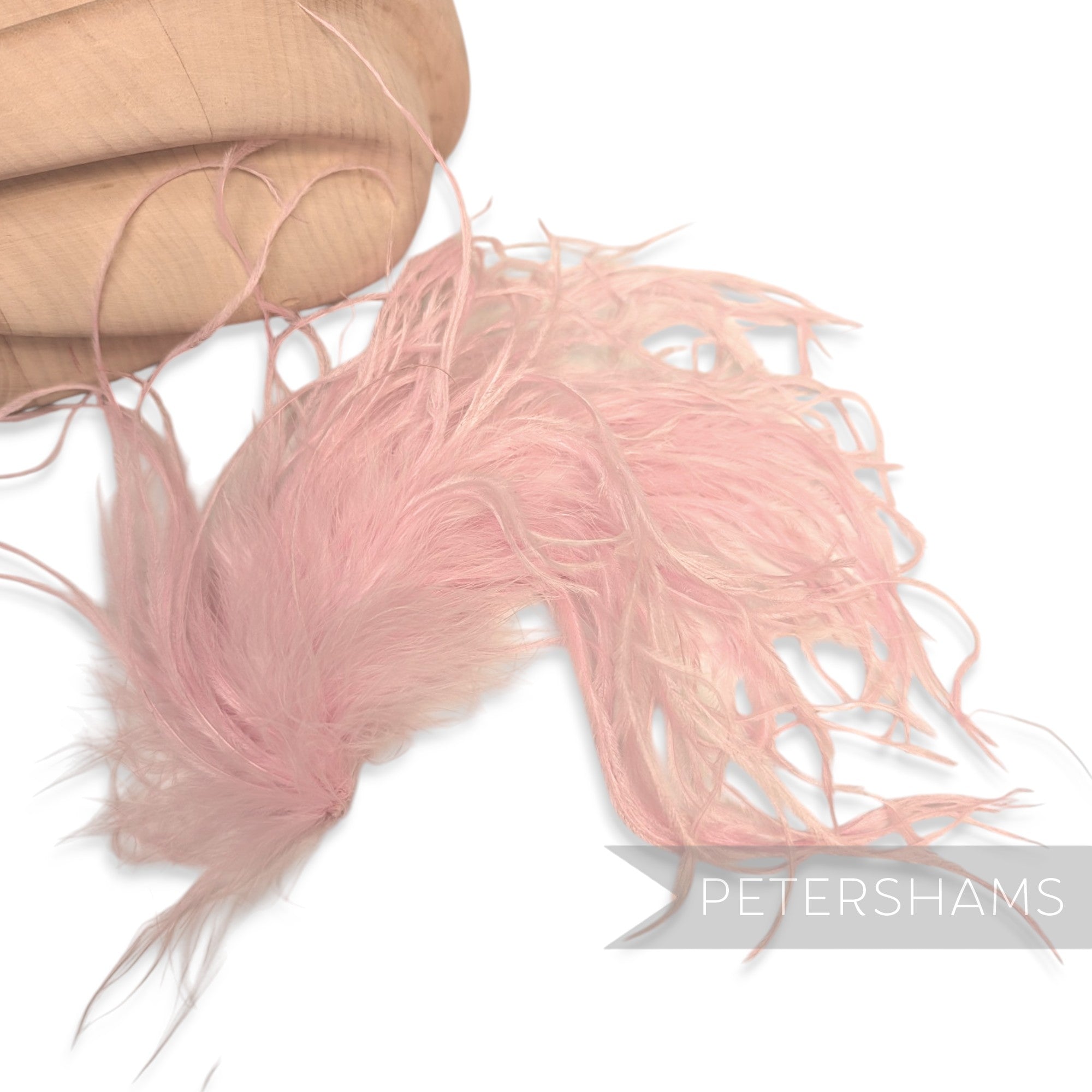 *One-Off* Strung Ostrich Fringe - 10cm