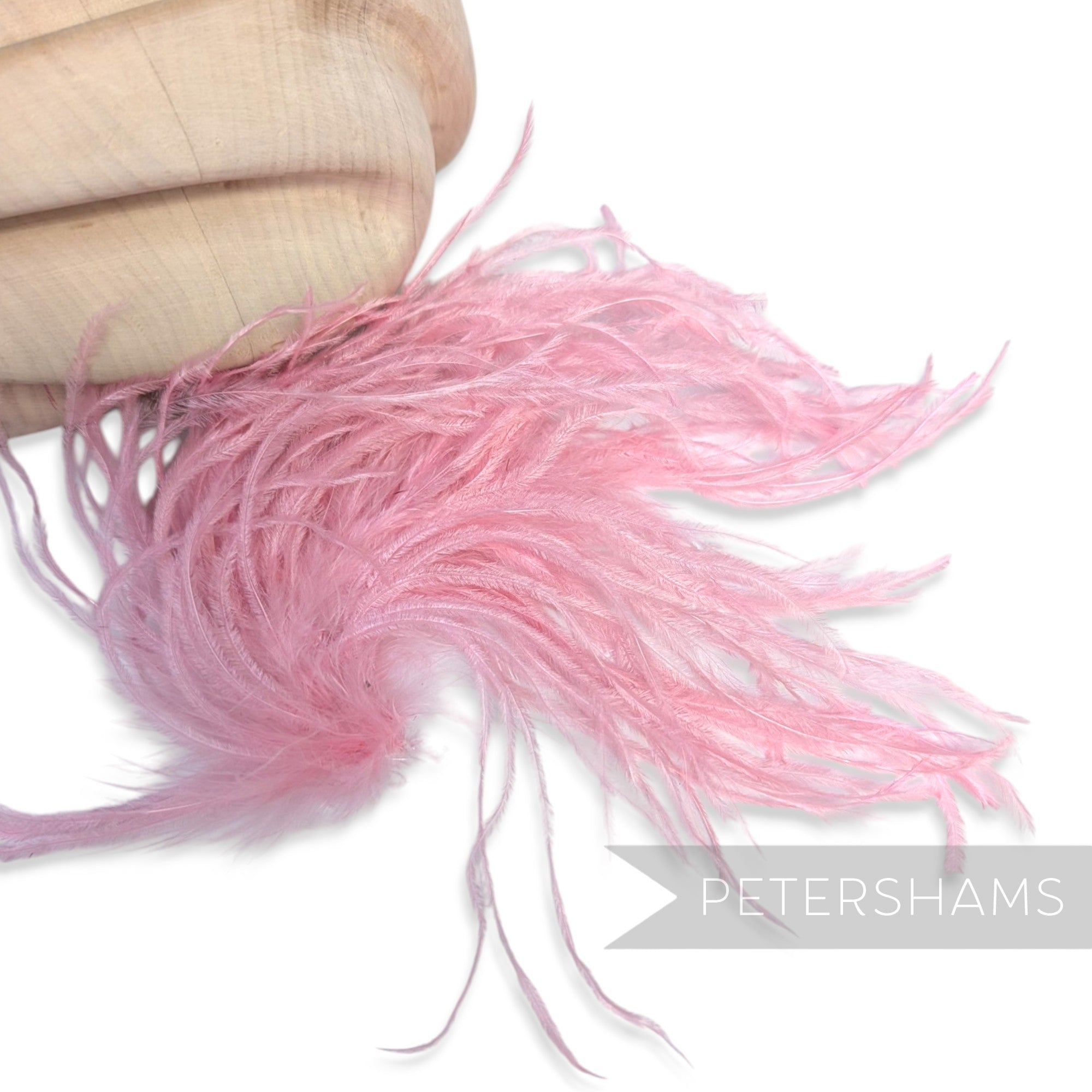 *One-Off* Strung Ostrich Fringe - 10cm