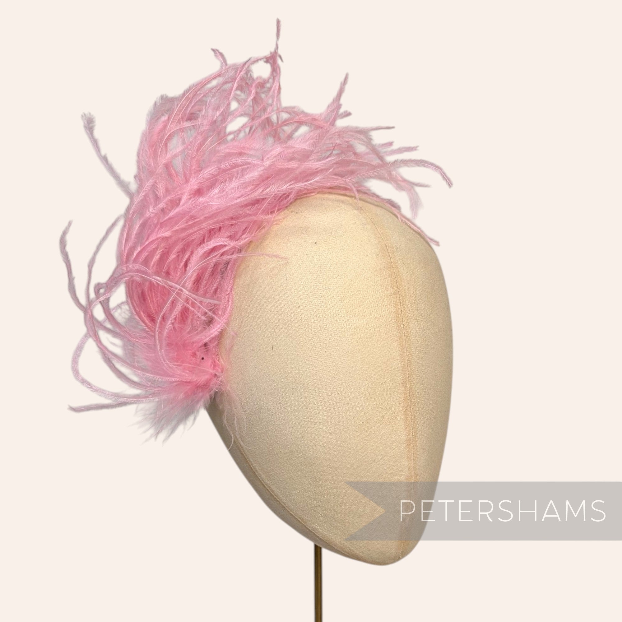*One-Off* Strung Ostrich Fringe - 10cm
