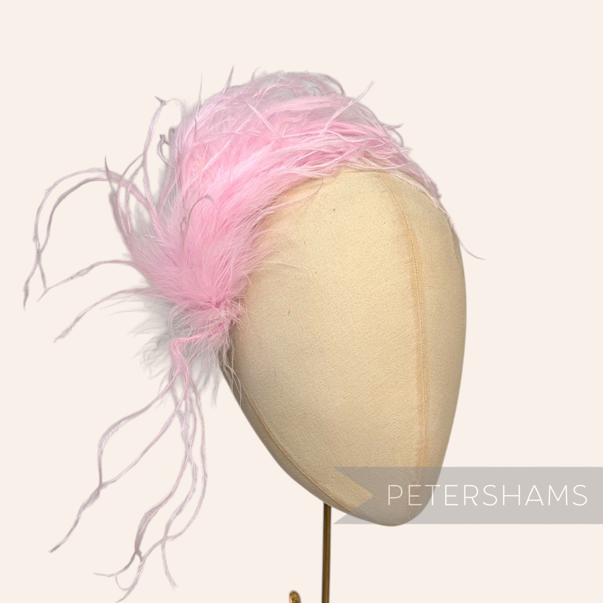 *One-Off* Strung Ostrich Fringe - 10cm