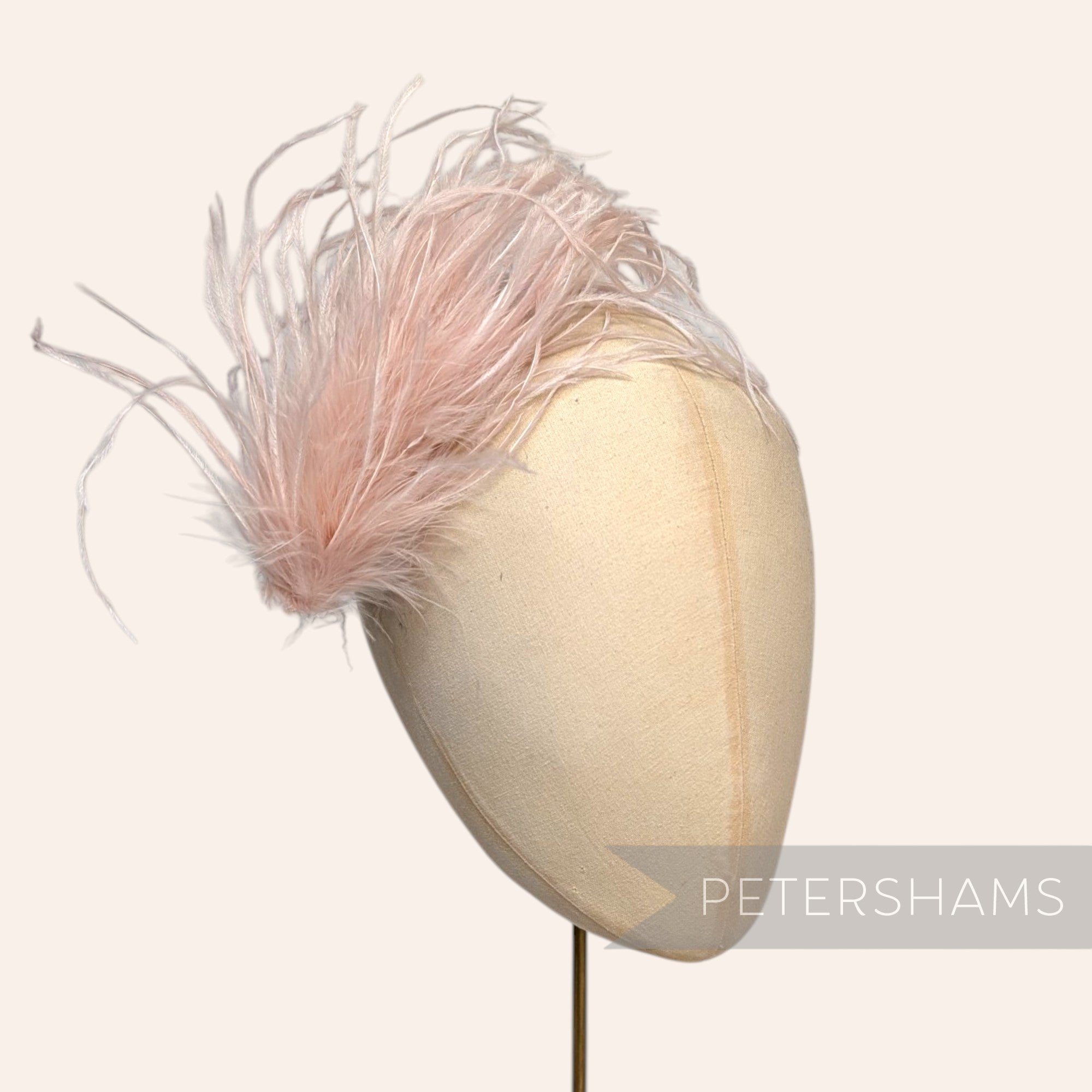 *One-Off* Strung Ostrich Fringe - 10cm