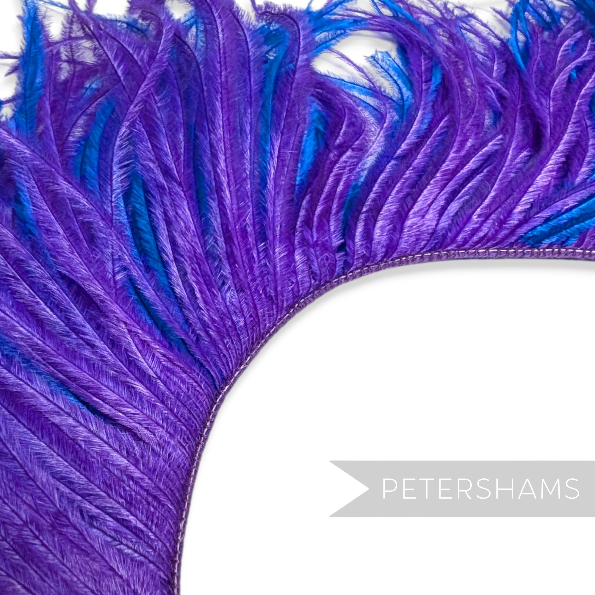 *One-Off* Super Luxe 2-Tone Ostrich Fringe - 25cm