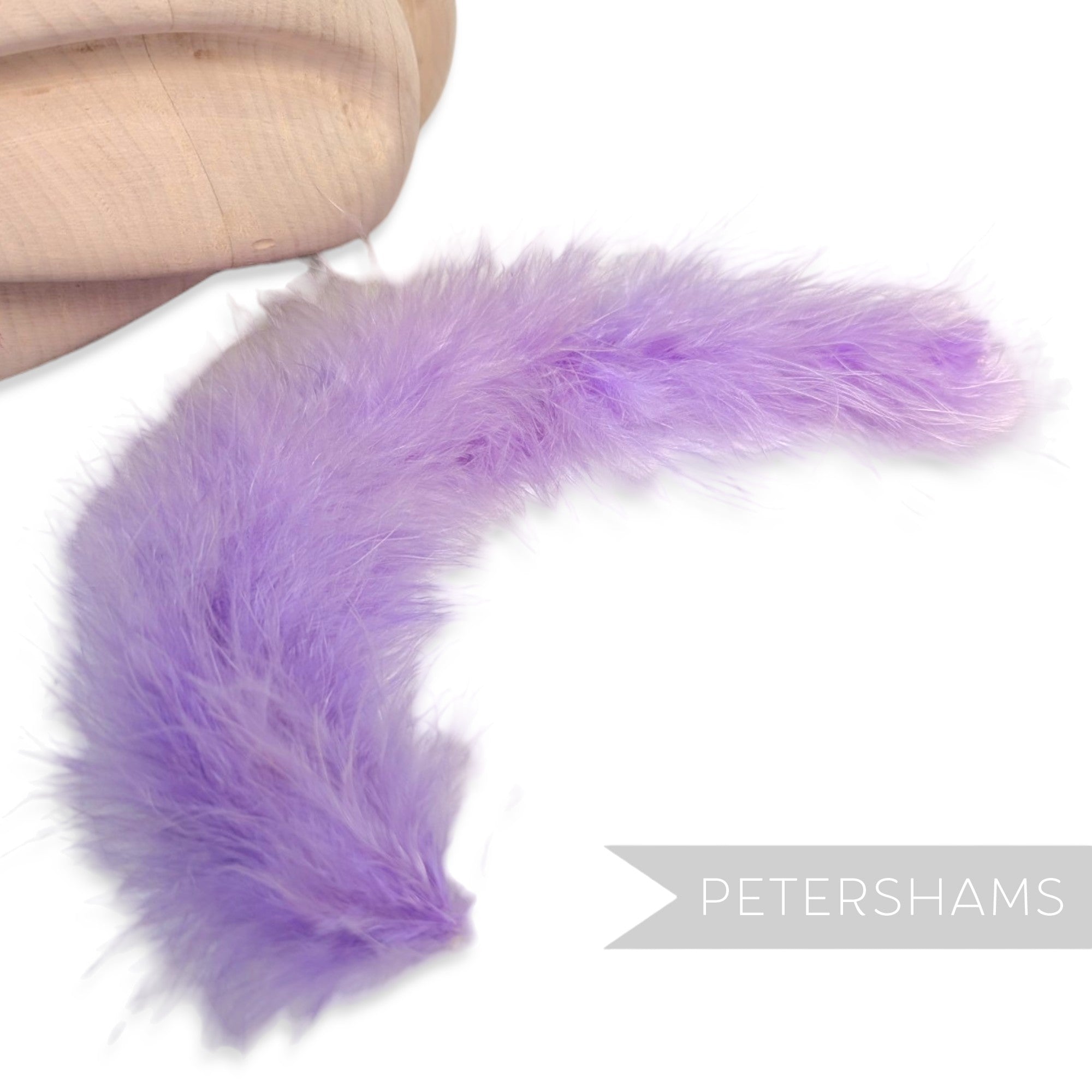 *One-Off* Strung Marabou Feather Fringe - 25cm