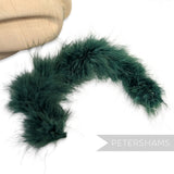 *One-Off* Strung Marabou Feather Fringe - 25cm
